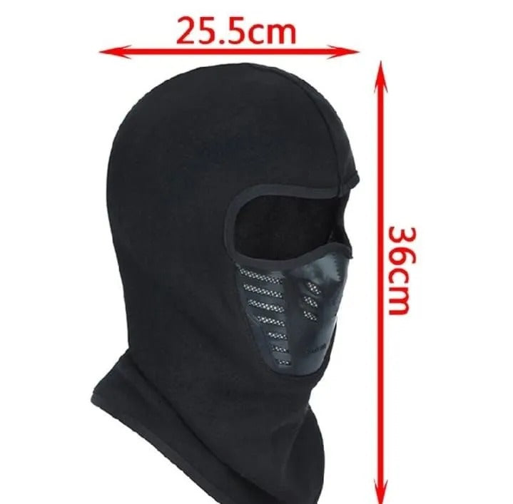 Winter Bike Motorcycle Face Mask Balaclavas Neck Warmer Washable