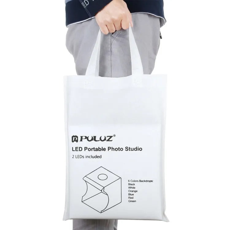 20cm Photography Box 2 LED Panels Folding Portable