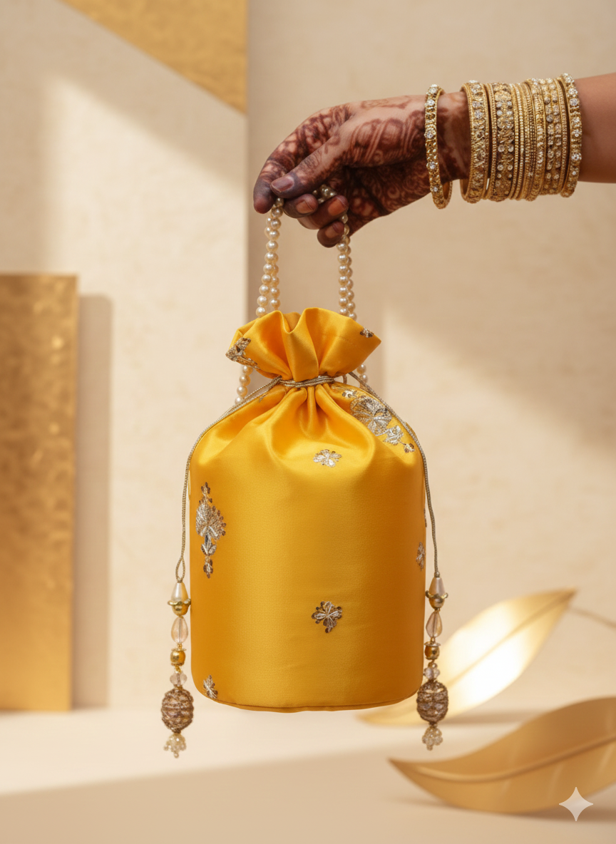 Potli bags for wedding functions
