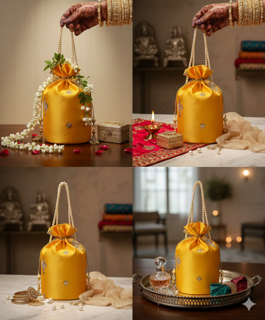 Potli bags for wedding functions