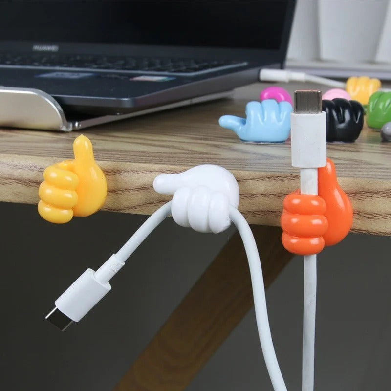 5 PCs Silicone Thumb Wall Hooks