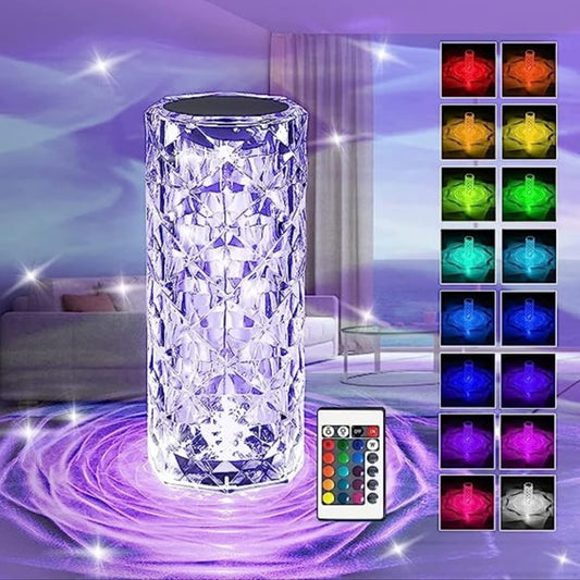 RGB CRYSTAL LAMP WITH REMOTE